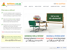tuitions.com.pk - tutors & tuitions, just a click away!