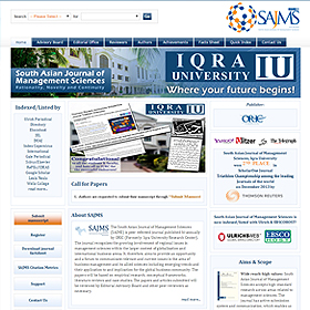 South Asian Journal of Management Sciences
